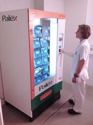 Palex installs its first dispenser of surgical uniforms