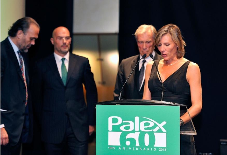 Verena Knuth en el acto conmemorativo del 60 aniversario de Palex