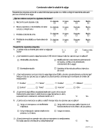 OAB Patient Questionnaire (Esp)